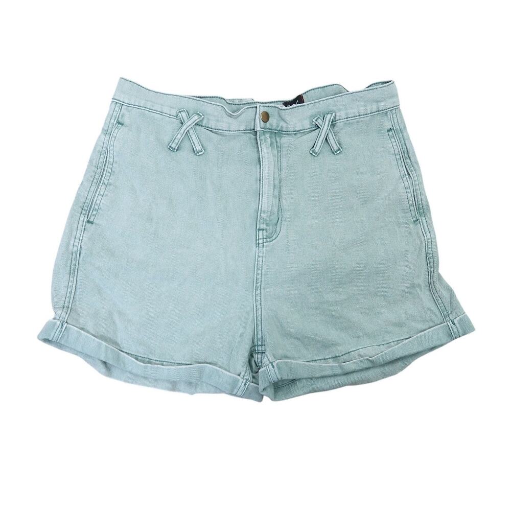 BDG Urban Outfitters light green denim jean high rise shorts 28
